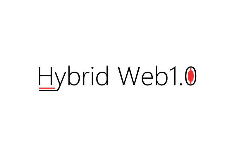 Hybrid Web1.0のイメージ